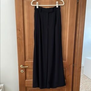 Elegant Black Wide-Leg Pants